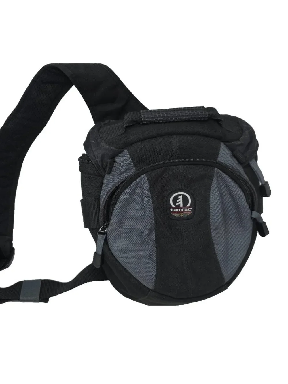 Tamrac Velocity 6X 5766 Crossbody Camera Bag Sling Black Gray Adjustable